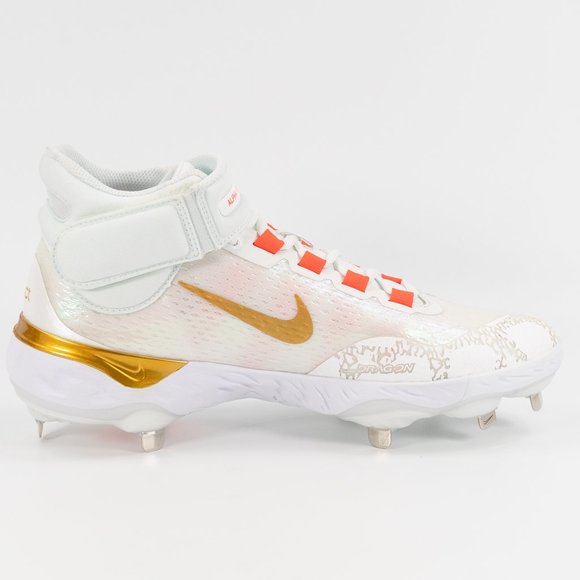 Nike Alpha Huarache Elite 4 Mid \'Playoff Pack\' FD2744-161 Metal Baseball Cleats main image 4